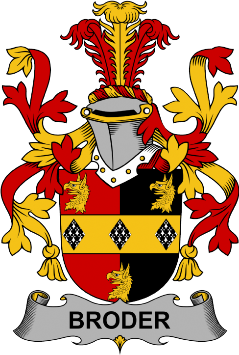 Broder Coat of Arms